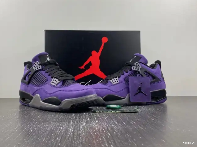 Reps TB Travis x Purple Air Suede Scott Jordan 4 0510